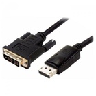 Кабель мультимедийный DisplayPort to DVI (2 ferite, DVI-D) 1.8m Atcom (9504) U0312414