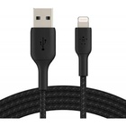 Дата кабель USB 2.0 AM to Lightning 1.0m black Belkin (CAA002BT1MBK) U0463748