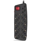 Мережевий фільтр живлення REAL-EL REAL-EL RS-10 Protect, 1.8m, black (EL122300038) U1002360