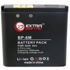 Аккумуляторная батарея EXTRADIGITAL Nokia BP-6M (1000 mAh) (DV00DV1187) U0247214