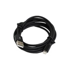 Дата кабель USB 2.0 AM to Lightning 2.0m 2.4A black Patron (CAB-PN-LIGHT-2M-B) U1112096