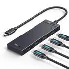 Концентратор Ugreen USB-C to 4xUSB-C 3.2 Gen2 10Gbps CM806 black (35584) U1107248