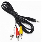 Кабель мультимедийный Jack TRRS 3.5mm папа/3RCA 1.8m Atcom (17320) U0312544