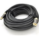 Кабель мультимедійний HDMI M to HDMI M 20.0m V2.0 4K black VEGGIEG (YT-HDMI(M)/(M)HX-20/19709) U1099358