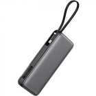 Батарея універсальна Acefast 20000mAh 130W PD, QC/3.0 USB-A+USB-C In/Out,build-in cable M22 Gray (6974316283904) U1101695