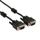 Кабель мультимедийный VGA 5 m MM ferrite Vinga (VCPDCVGAMM5MBK) U0311007