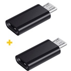 Переходник USB Type-C to MicroUSB AC-020 2 pcs XoKo (XK-AC020-BK2) U0789528