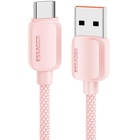 Дата кабель USB 2.0 AM to USB-C 1.0m 100W pink Essager (EXC7A-WL04-P) U1106650