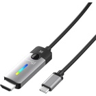 Кабель мультимедійний USB-C to HDMI M 1.8m 8K 60Hz LED RGB J5create (JCC157-N) U1122966