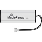 USB флеш накопичувач Mediarange 16GB Black/Silver USB 3.0 (MR915) U0862754