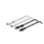 Дата кабель USB-C to USB-C 1.0m 60W (2 Pack) Black/White Belkin (CAB009BT1MBW2PK) U1055455