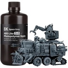 Фотополімерна смола ELEGOO Resin, ABS-like 3.0 8K 1кг, space gray (50.103.0221) U1103955