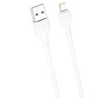 Дата кабель USB 2.0 AM to Lightning 2.0m 2.1A white XO (CB-200UL) U1111661