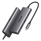 Концентратор Ugreen USB-C 7-in-1 2xUSB 3.0 + HDMI 4K30Hz + USB-C + SD/TF + PD 100W (15531) U1198262