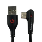 Дата кабель USB 2.0 AM to Type-C 1.0m MI-11 2A black Mibrand (MIDC/11TB) U0786522