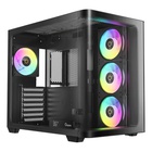 Корпус для ПК OCYPUS IOTA C70 BK CURVE ARGB DIGITAL (IOTA-C70-BKD400CD-GL) U1141195
