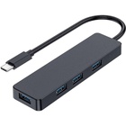 Концентратор Gembird USB-C UHB-U3P4-01 4 ports USB 3.1 (UHB-CM-U3P4-01) U0792377