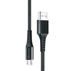 Дата кабель USB 2.0 AM to Micro 5P 1.2m Grand-X (FM-12B) U0419543