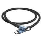 Дата кабель USB-C to USB-C 1.5m 240W aluminum black Vention (TREBG) U1125666