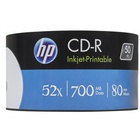 Диск CD HP CD-R 700MB 52X IJ PRINT 50шт Spindle (69312/CRE00017WIP-3) U0447459