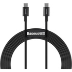Дата кабель USB-C to USB-C 1.0m 5A Black Baseus (CATYS-B01) U0829572