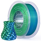 Пластик для 3D-принтера ELEGOO PLA Silk 1кг, 1.75мм, blue green (50.203.0467) U1134374