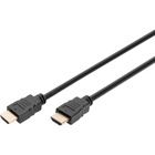 Кабель мультимедійний HDMI M to HDMI M 2.0m 4K60Hz w/Ethernet black Digitus (DB-330123-020-S) U1127327