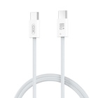 Дата кабель USB-C to USB-C 1.0m 60W white XO (CB-Q73CC) U1092938