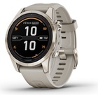 Смарт-часы Garmin fenix 7S Pro Saph Solar, Soft Gold SS w/Lt. Sand Band, GPS (010-02776-15) U0839929