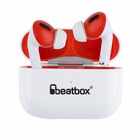 Наушники BeatBox PODS PRO 1 Wireless Charging White-Red (bbppro1wcwr) U0774905