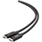 Дата кабель USB-C Thunderbolt 4 0.5m 40Gbps C2G (C2G28885) U0836799