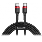 Дата кабель USB 3.1 Type-C to Type-C 2.0m 3A red-black Baseus (CATKLF-H91) U0578175