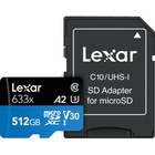 Карта пам'яті Lexar 512GB microSDXC class 10 UHS-I 633x (LSDMI512BB633A) U0911667