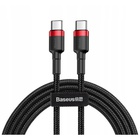 Дата кабель USB 3.1 Type-C to Type-C 1.0m 3A red Baseus (CATKLF-G91) U0578171