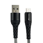 Дата кабель USB 2.0 AM to Micro 5P 1.0m MI-14 2A Black-Gray Mibrand (MIDC/14MBG) U0786529