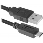 Дата кабель USB 2.0 AM to Type-C 1.0m USB09-03PRO black Defender (87492) U0441089
