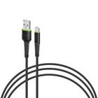 Дата кабель USB 2.0 AM to Type-C 0.2m CBFLEXT0 black Intaleo (1283126487446) U0486256