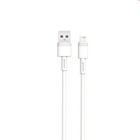 Дата кабель USB 2.0 AM to Lightning 1.0m 5A white XO (XO-NBQ166-L-1-WH) U1093086