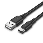 Дата кабель USB 2.0 AM to USB-C 2.0m 3A black Vention (CTHBH) U1125563