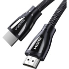 Кабель мультимедійний HDMI M to HDMI M 2.0m braided HD140 black Ugreen (80403) U1109697