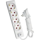 Мережевий подовжувач TECCO 5м 4 поста white (8681277842764) U1032886