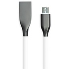 Дата кабель USB 2.0 AM to Micro 5P 1.0m white PowerPlant (CA910700) U0420707
