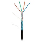 Кабель сетевой Kingda FTP 305м, cat 5e, CU, 4 pairs, 24AWG, PE, outside, black (KDFT8014) U0422259