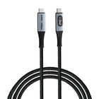 Дата кабель USB-C to USB-C 1.2m with display 240W black Verbatim (31849) U1072323