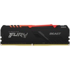 Модуль пам'яті для комп'ютера DDR4 32GB 3600 MHz Fury Beast RGB Kingston Fury (ex.HyperX) (KF436C18BB2A/32) U0883775