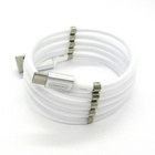 Дата кабель USB 2.0 AM to USB-C 1.0m 2.4A white Denmen (DN-D11T-WH) U1170371