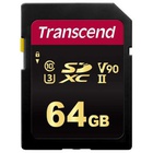 Карта памяти Transcend 64GB SDXC class 10 UHS-II U3 V90 MLC (TS64GSDC700S) U0309112