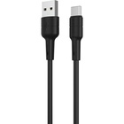 Дата кабель USB 2.0 AM to USB-C 1.0m 3A silicone BX30 black BOROFONE (6931474706928) U1067136