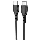 Дата кабель USB-C to USB-C 1.0m 60W PVC black Wibrand (WI.DC/BO1B-CC) U1199698