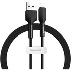 Дата кабель USB 2.0 AM to Lightning 1.0m black Baseus (CALGJ-01) U1106567